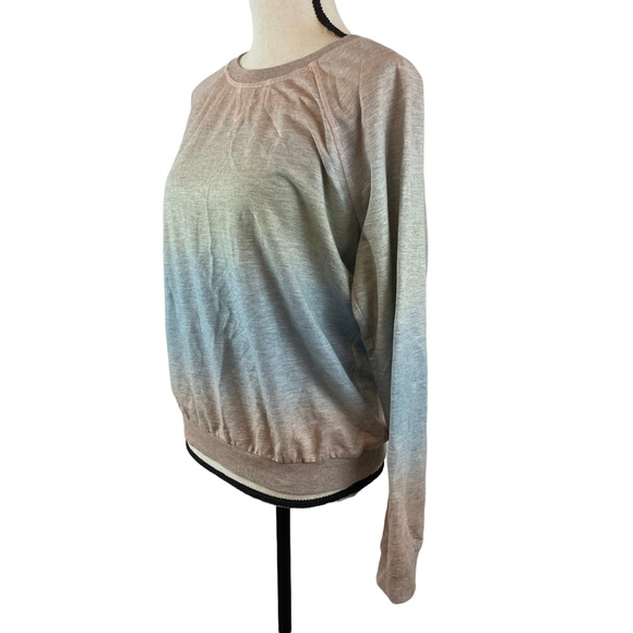 Z SUPPLY OMBRE TIE DYE CREW NECK TOP SWEATSHIRT MEDIUM - Picture 4 of 10